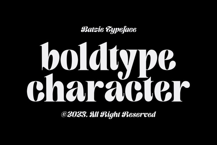 Display Serif Typeface