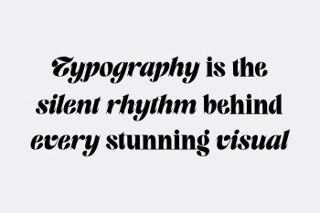 Display Serif Typeface