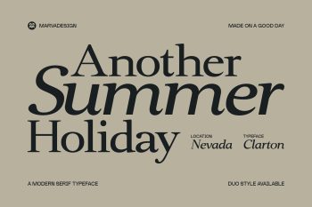 Classic Serif Typeface