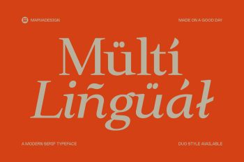 Classic Serif Typeface