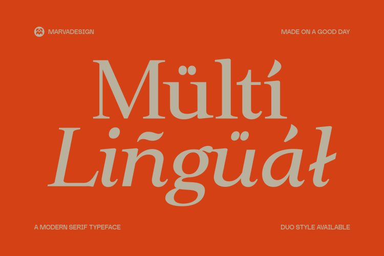 Classic Serif Typeface