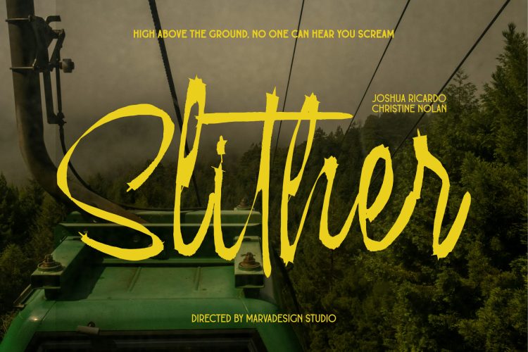 Script Horror Typeface