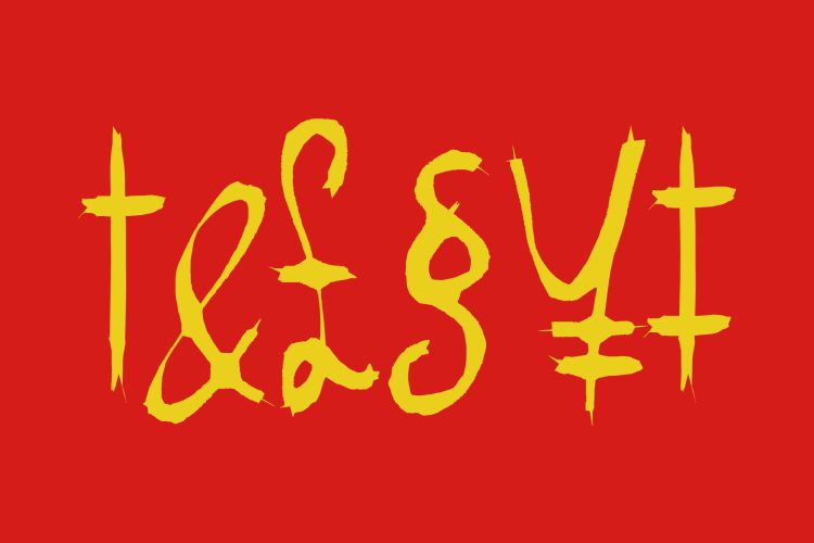 Script Horror Typeface