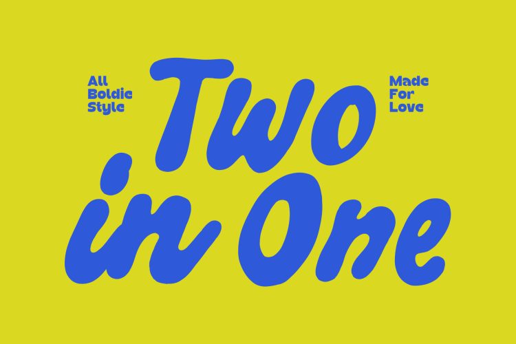 Display Retro Typeface