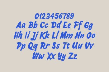 Display Retro Typeface