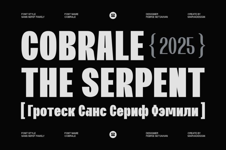 Family Grotesk Sans Serif Typeface