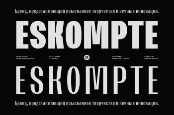 Family Grotesk Sans Serif Typeface