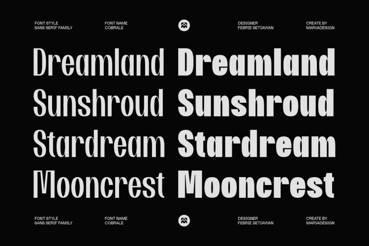 Family Grotesk Sans Serif Typeface