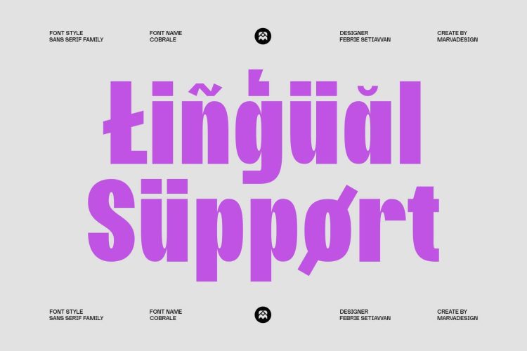 Family Grotesk Sans Serif Typeface