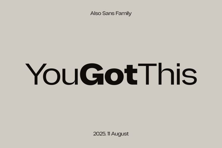 Family Sans Serif Typeface