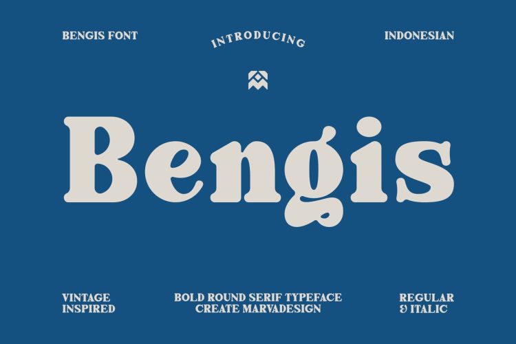 Bold Serif Typeface