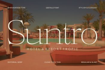 Elegant Family Serif typeface