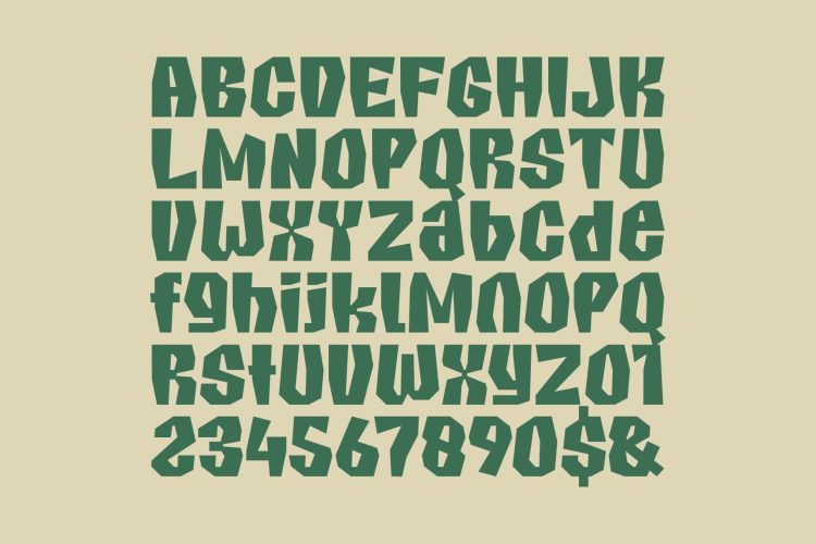 Fancy Display Typeface