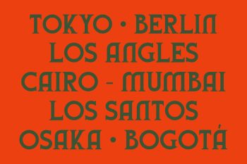 Modern Serif Typeface