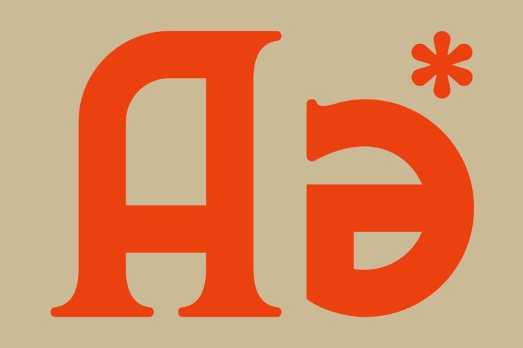 Modern Serif Typeface