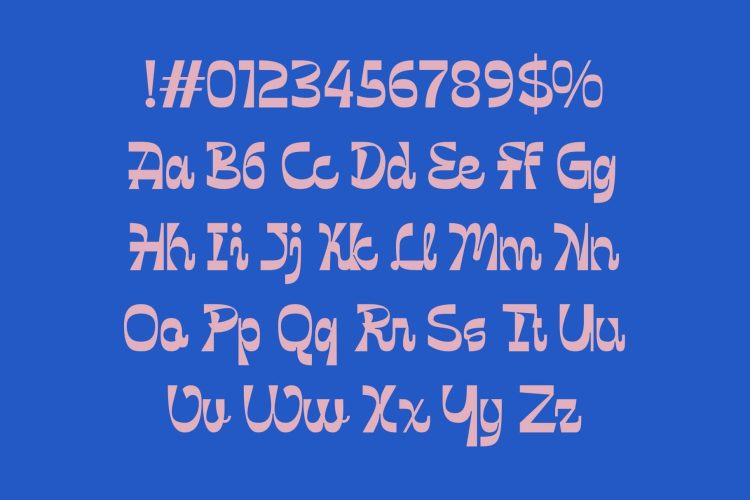 Script Display Typeface