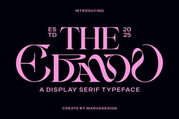 Serif Display Typeface