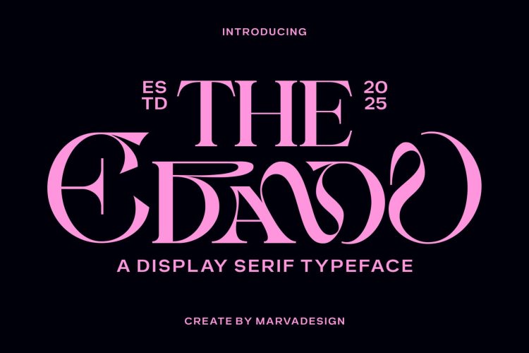 Serif Display Typeface