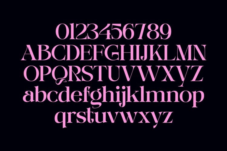 Serif Display Typeface