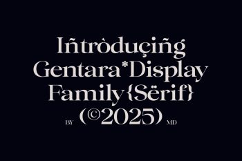 Family Serif Typeface