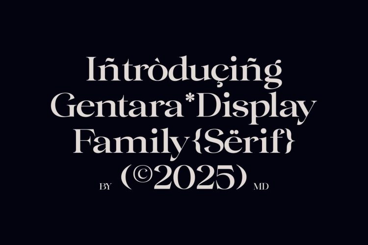 Family Serif Typeface