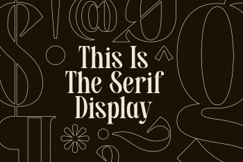 Serif Display Typeface
