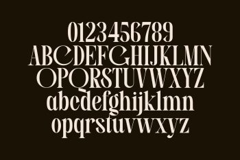 Serif Display Typeface