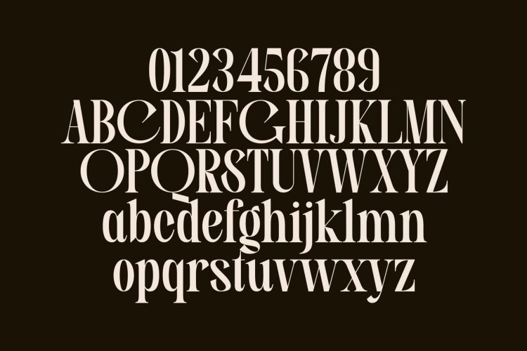 Serif Display Typeface