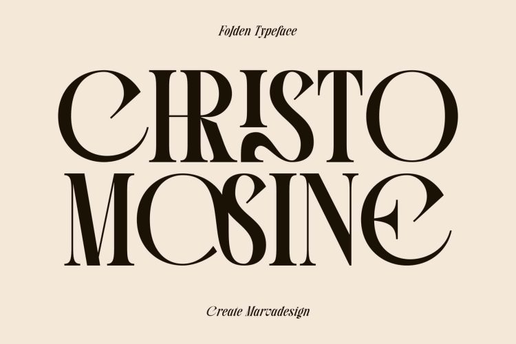 Serif Display Typeface