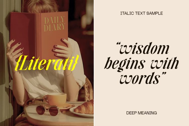 Serif Display Typeface