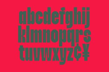 Duo Display Typeface