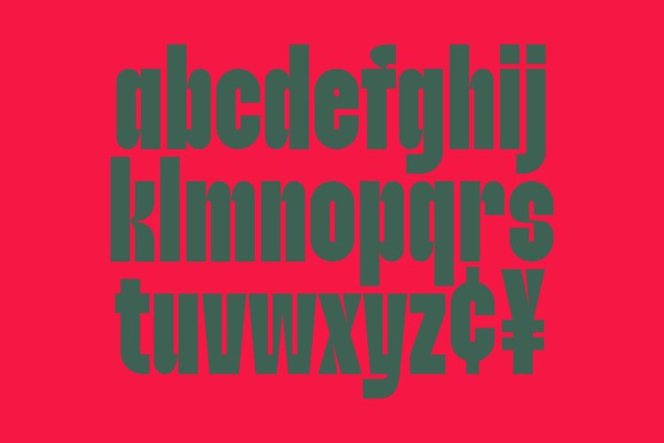 Duo Display Typeface