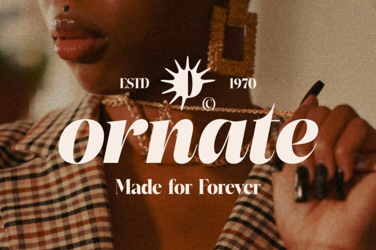 Stylish Elegant Serif Typeface