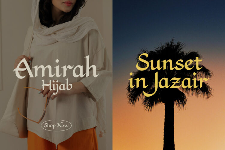Arabic Style Typeface