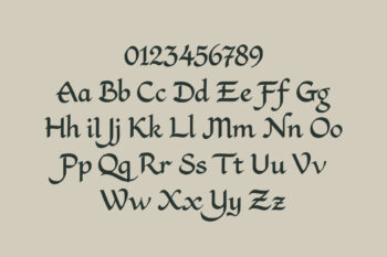 Arabic Style Typeface