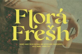 Elegant Decoration Serif Typeface