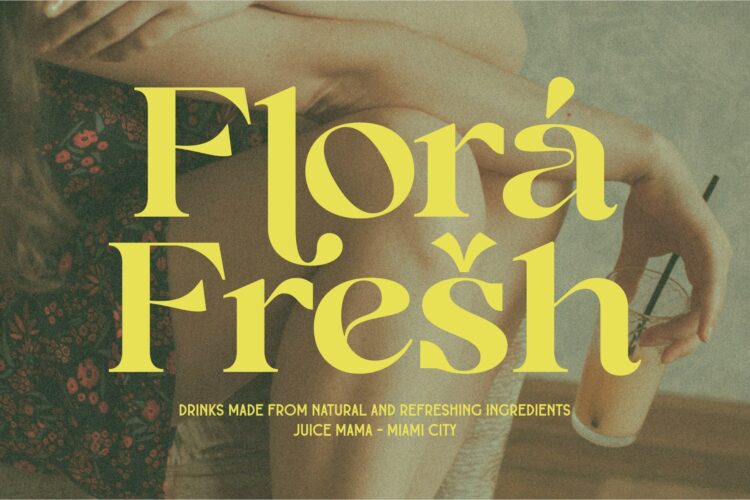 Elegant Decoration Serif Typeface