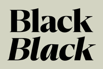 Elegant Family Serif Typeface