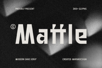 Geometric Sans Serif Typeface