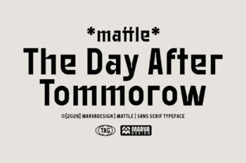 Geometric Sans Serif Typeface