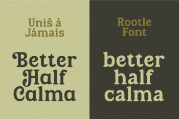 Old Elegant Serif Typeface