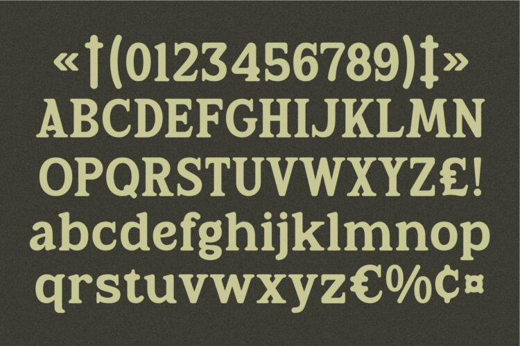 Old Elegant Serif Typeface