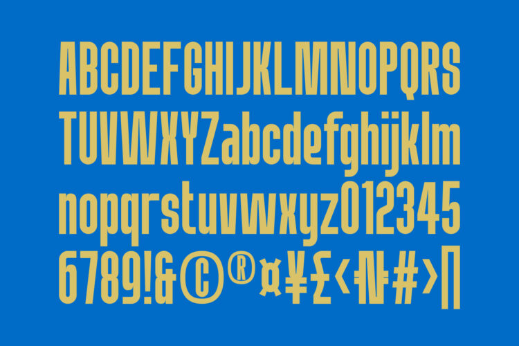 Combination Font Typeface