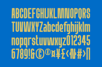 Combination Font Typeface