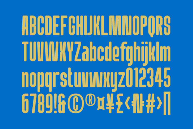 Combination Font Typeface