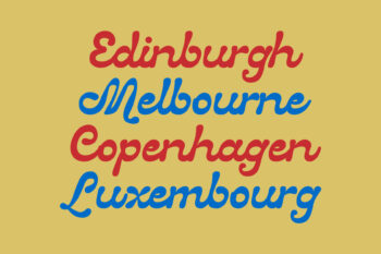 Combination Font Typeface