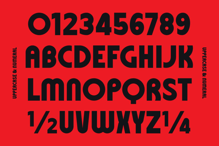 Geometric Sans Serif Typeface