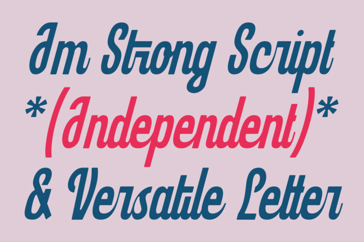 Industrial Script Typeface