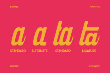 Industrial Script Typeface