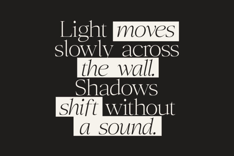 Family Serif Typeface